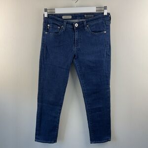 Ag Adriano Goldschmied Dark Blue Skinny Jeans